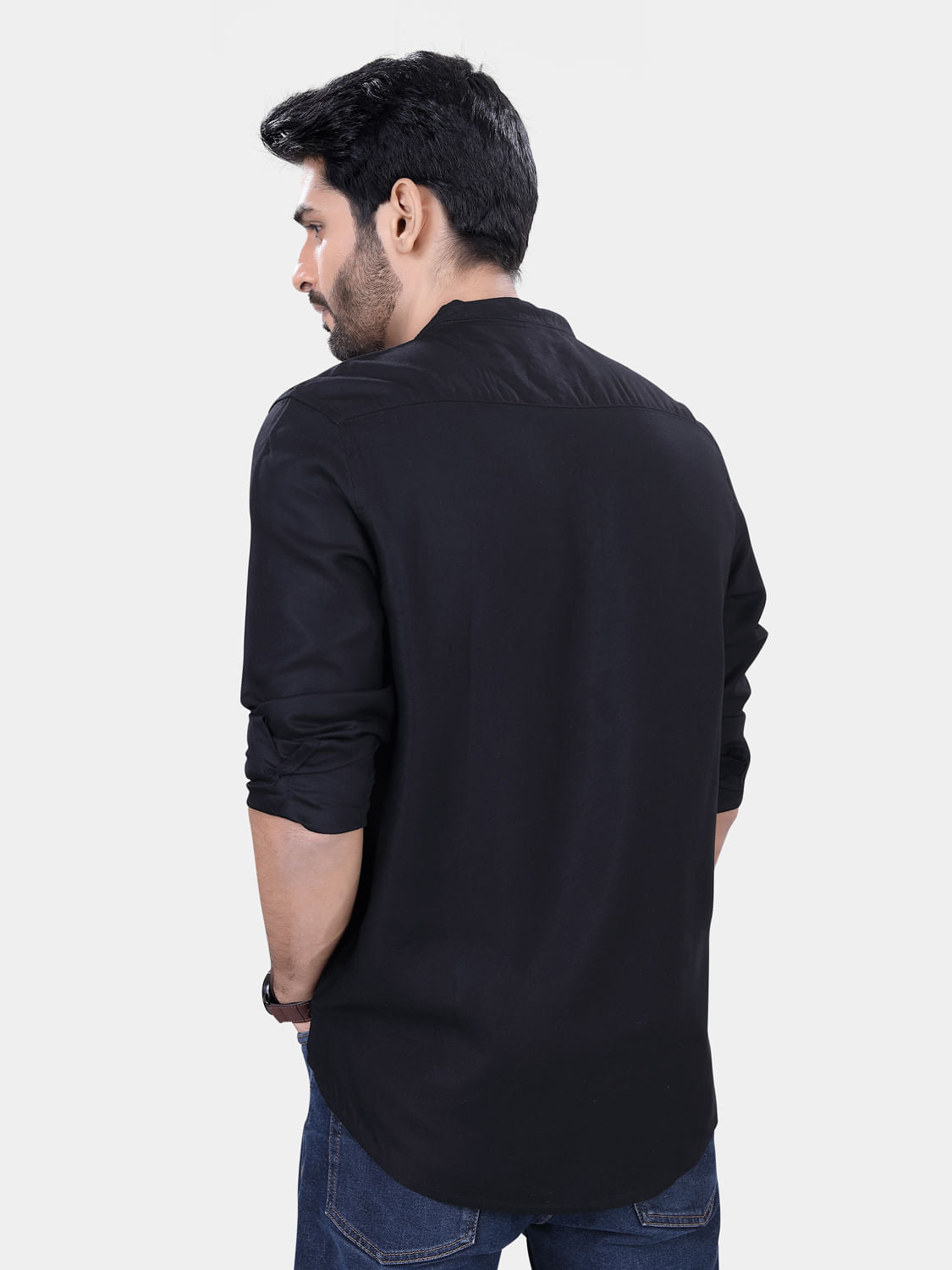 Classic Black Kurta